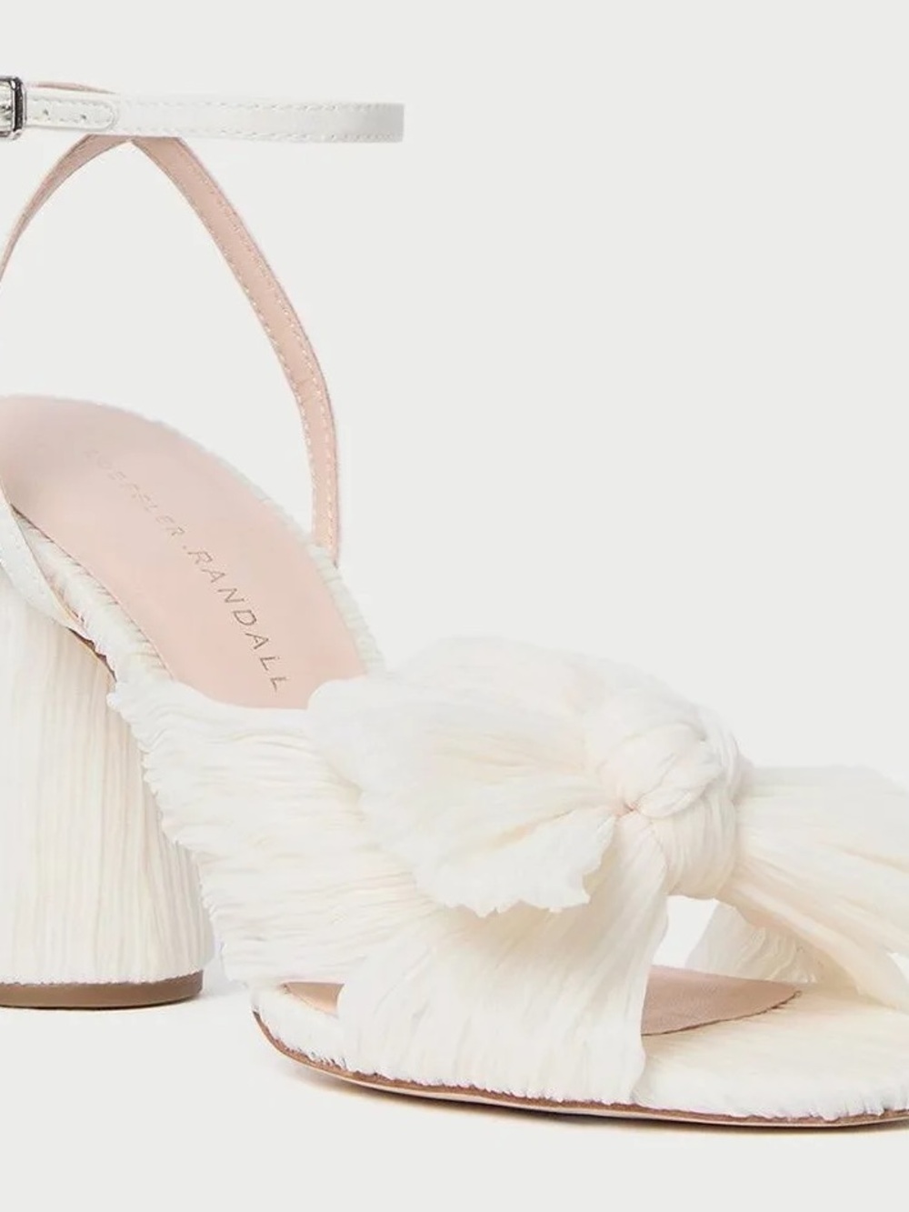 Loeffler Randall Camellia Bow High Heel Sandals